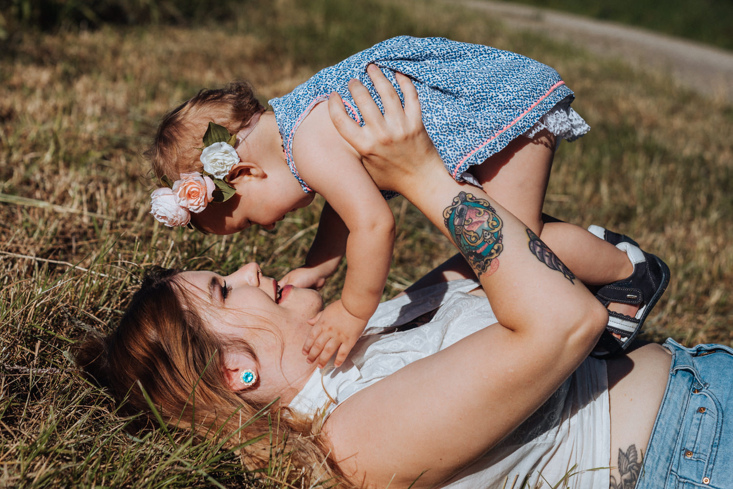 Familie Fotosession Sommer