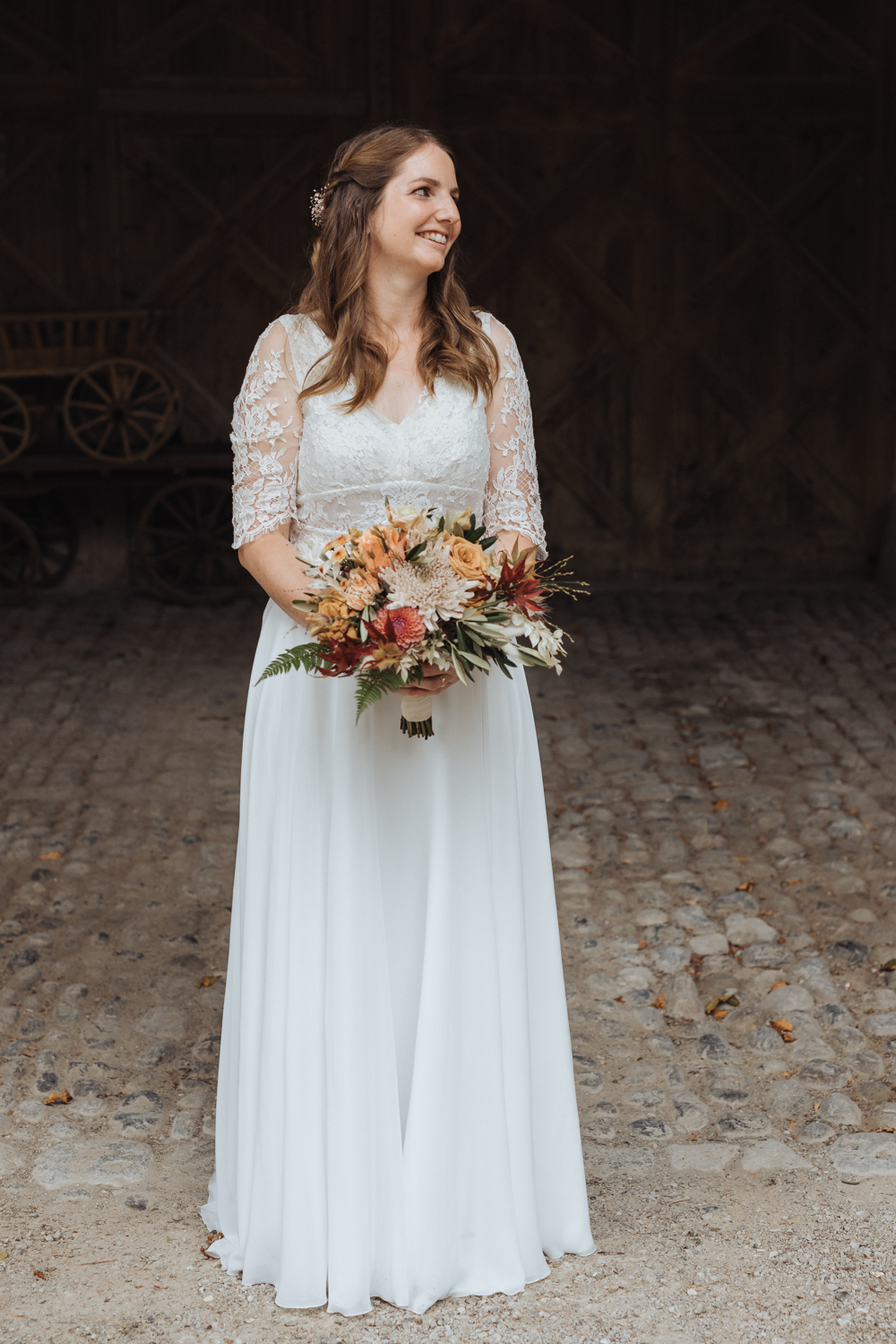 Hochzeit Rossstall Köniz Braut