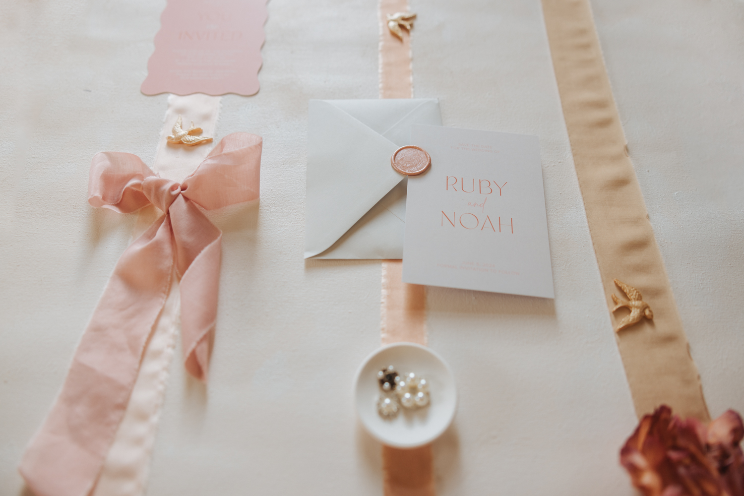 Hochzeit Elopement Papeterie