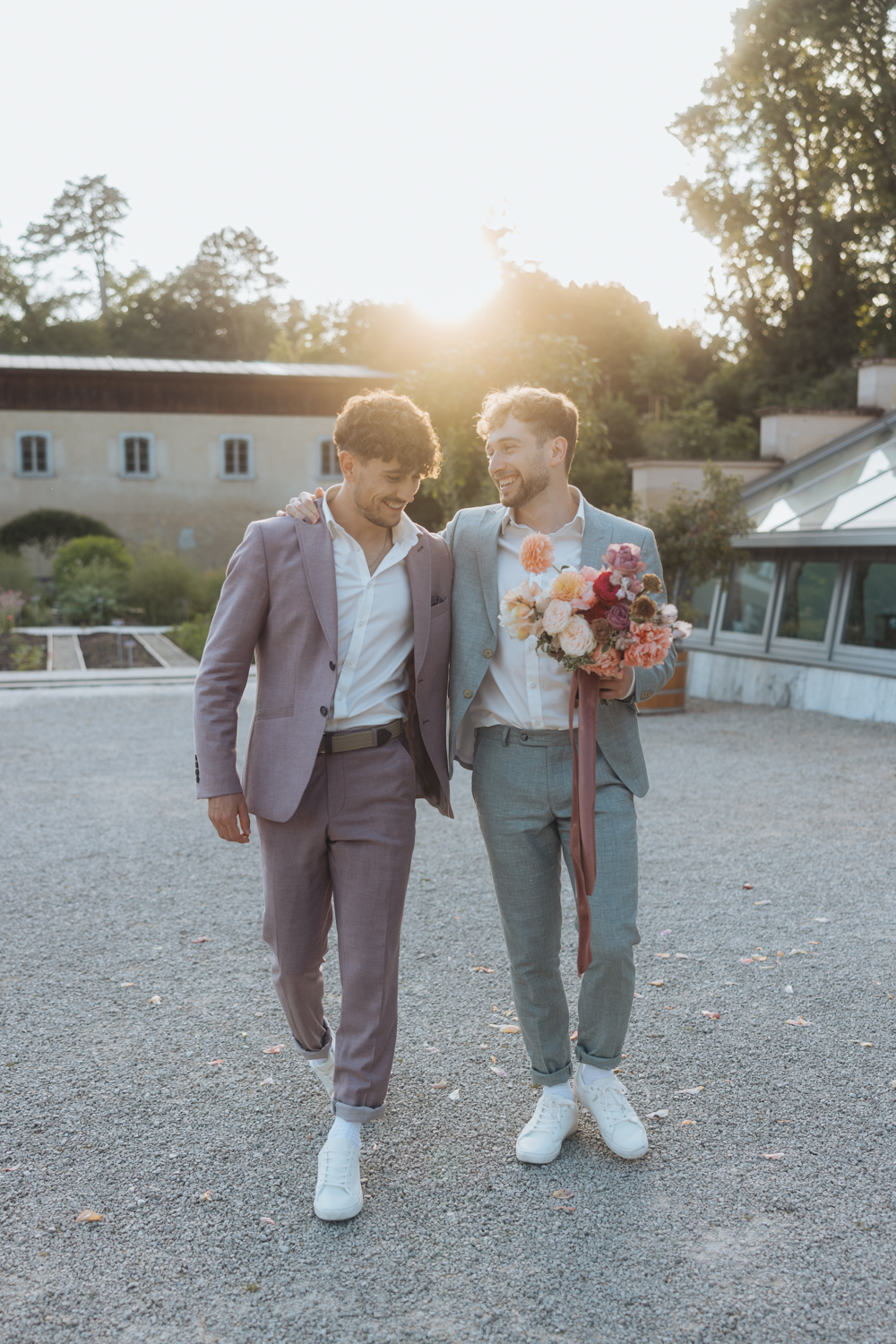 Hochzeit Elopement Merian Gärten Basel