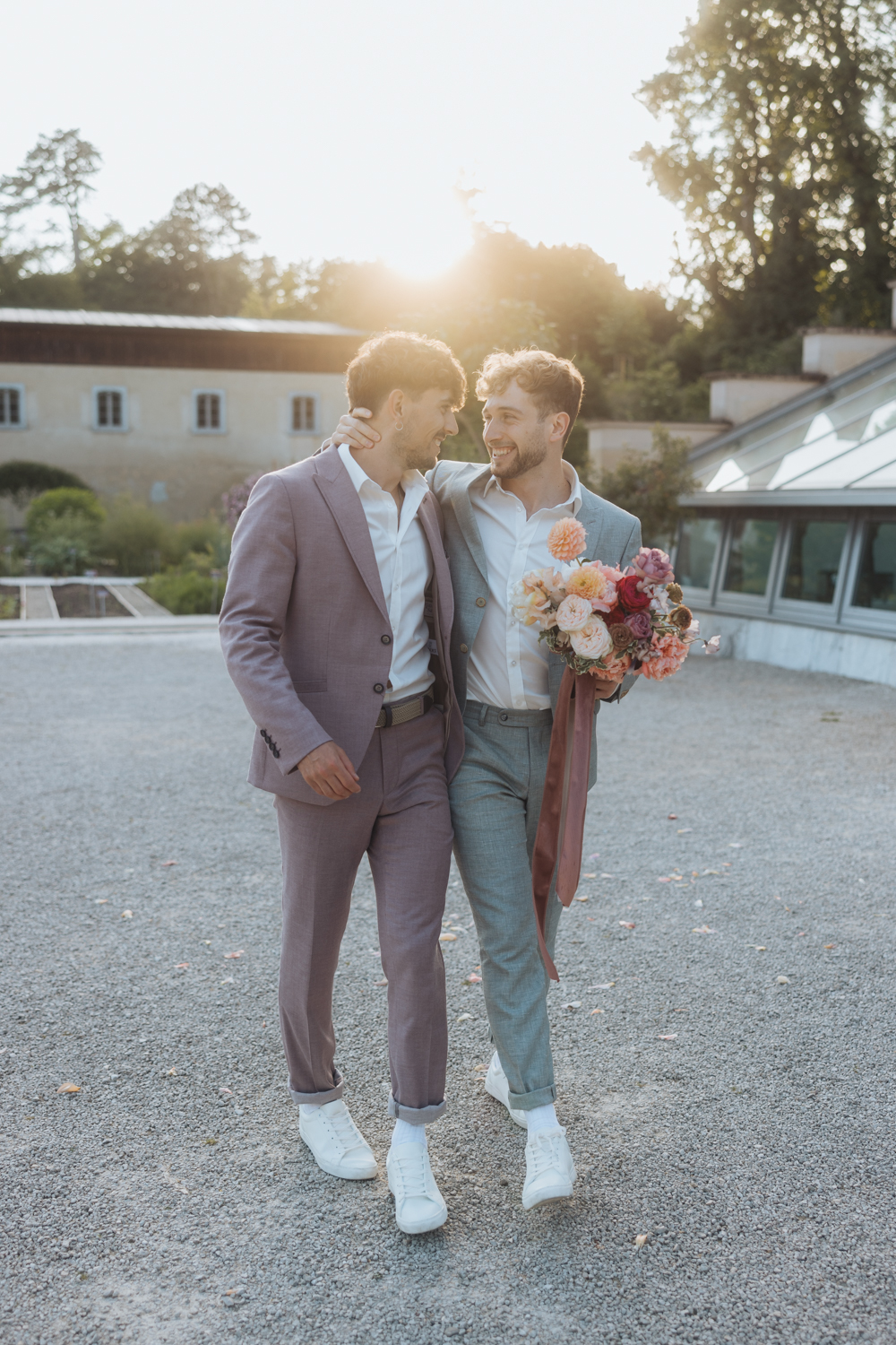 Hochzeit Elopement Merian Gärten Basel