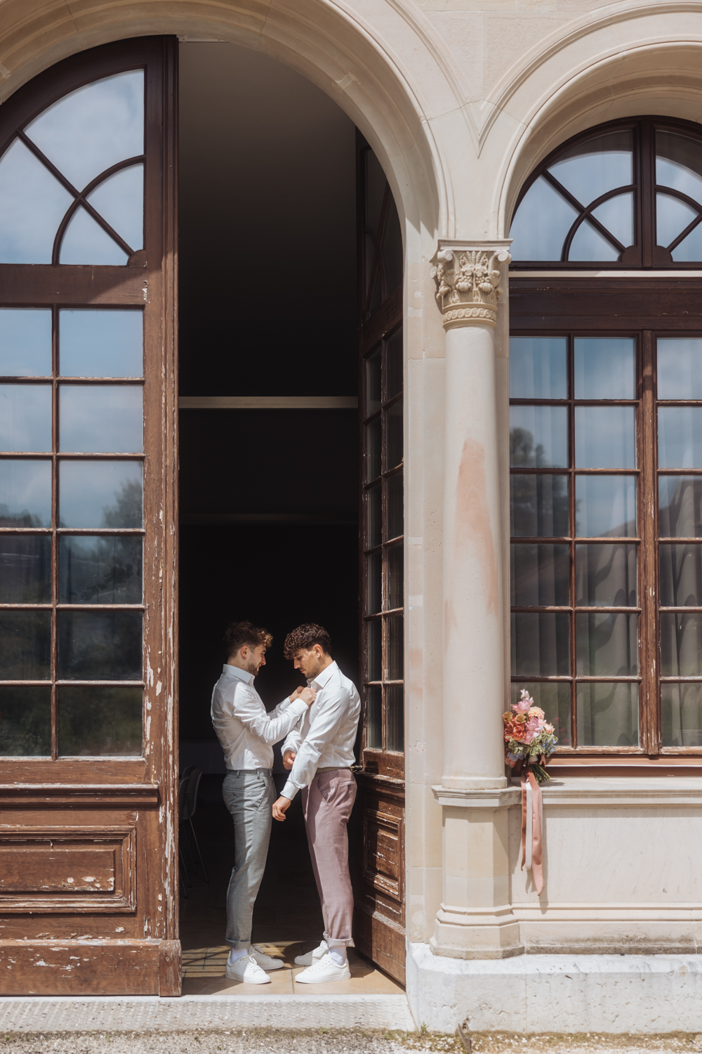 Hochzeit Elopement Merian Gärten Basel