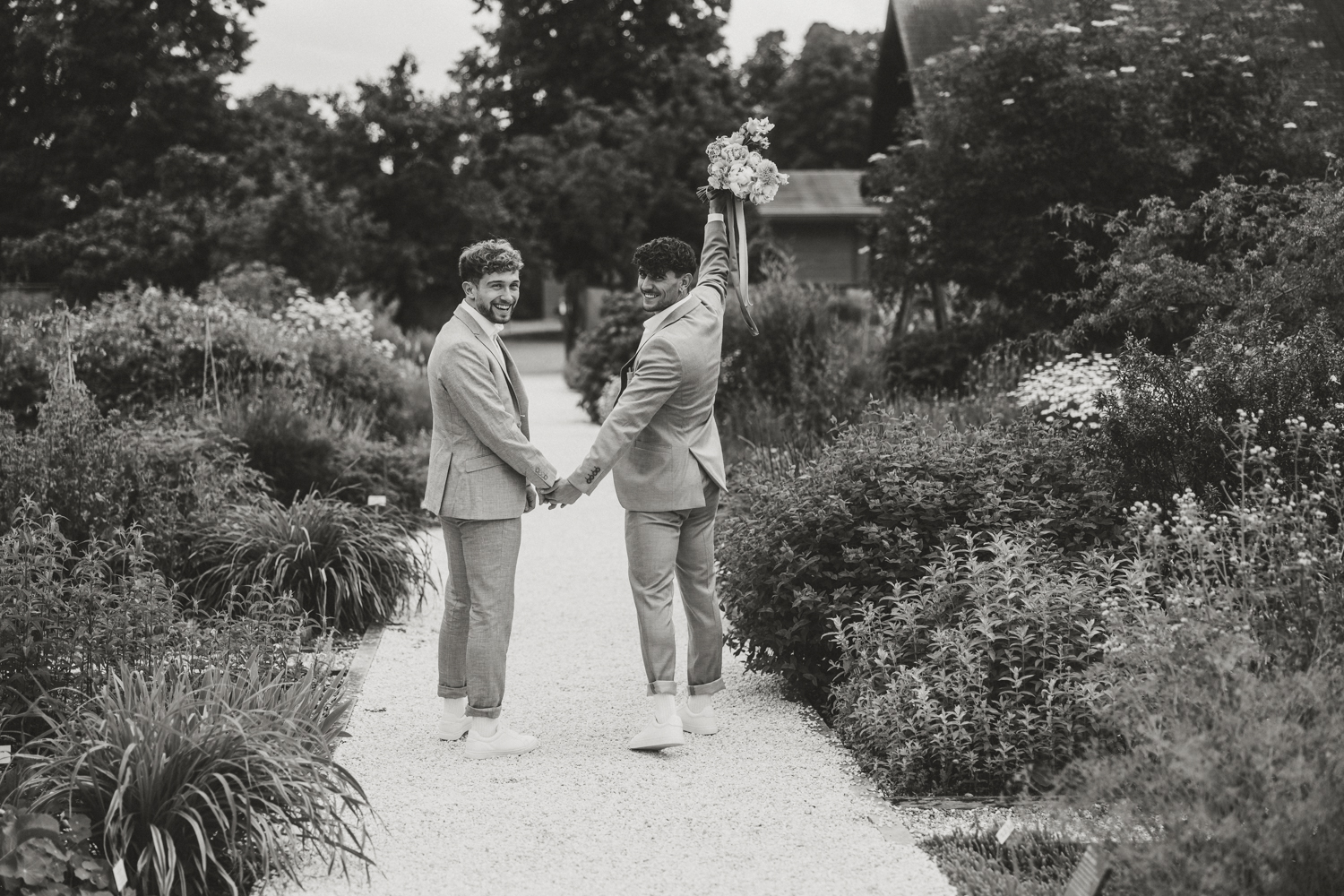 Hochzeit Elopement Merian Gärten Basel
